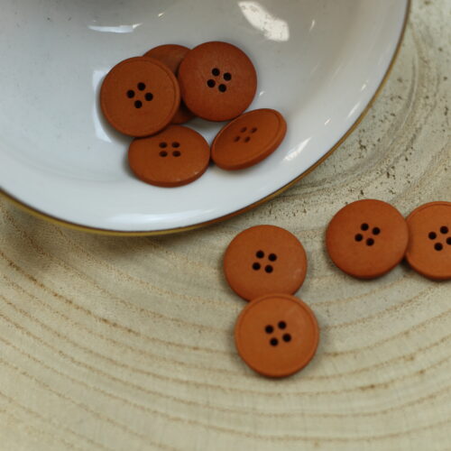 Echter Hanfknopf "Terra" 18 mm