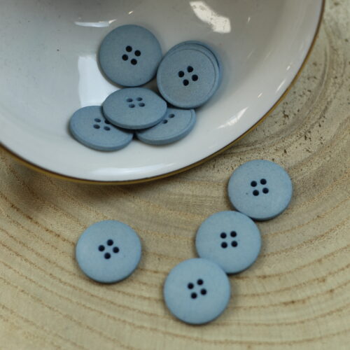 Echter Hanfknopf "Coffee" 18 mm