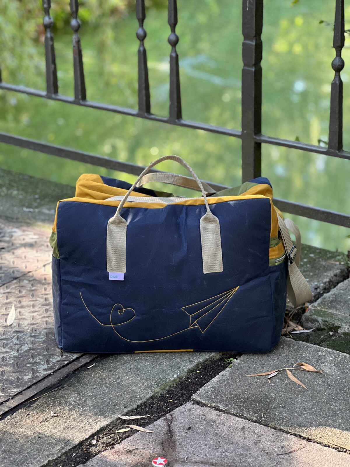 Papierschnittmuster: Der andere Weekender – Bild 4