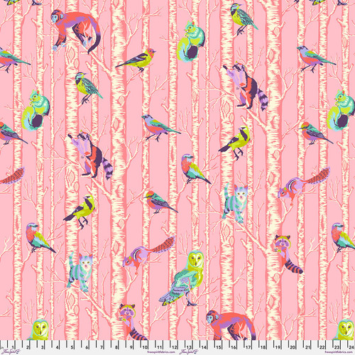 Tula Pink: Full Moon Forest II „Family Tree - Honey"
