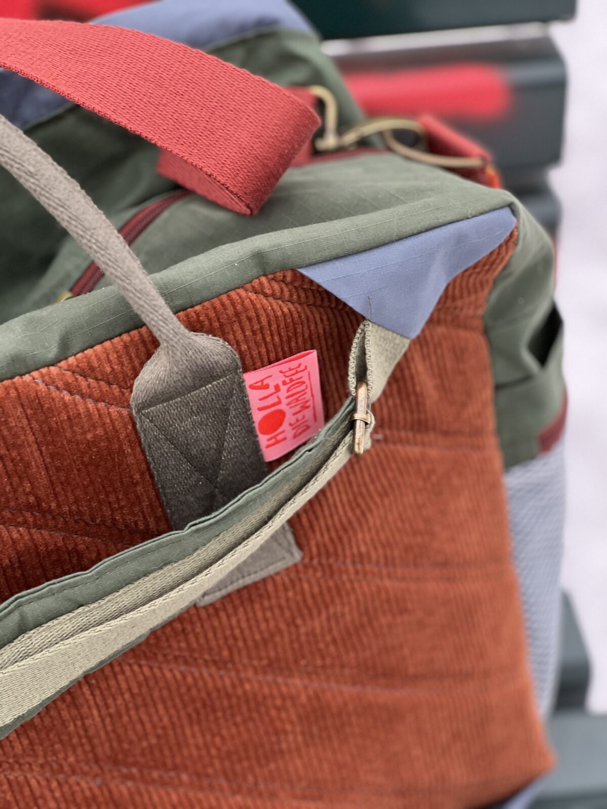 Papierschnittmuster: Der andere Weekender – Bild 12