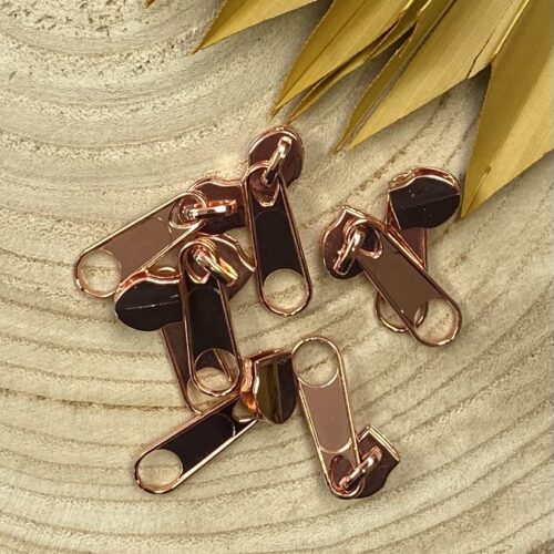 Zipper 6,5mm Modell 7 Brilliant Roségold