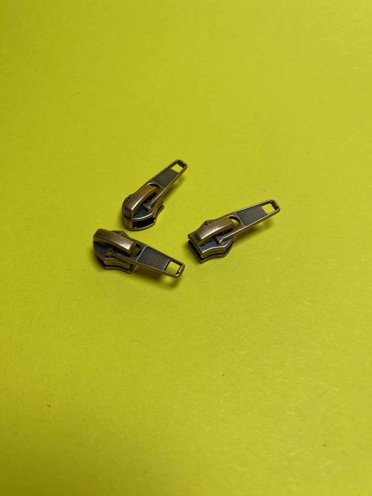 Zipper 6,5mm Modell 5 Altkupfer