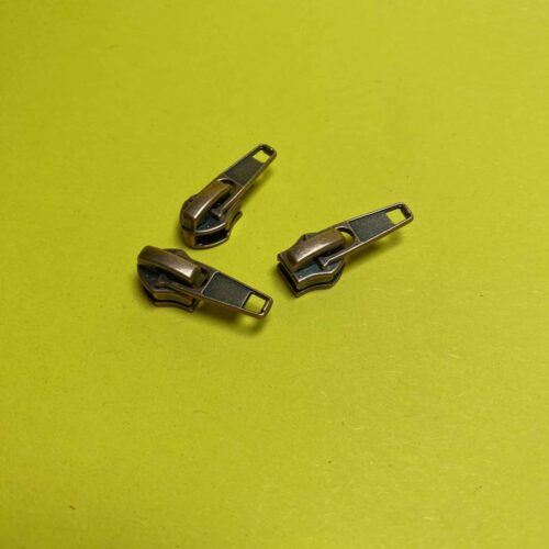 Zipper 6,5mm Modell 5 Altkupfer