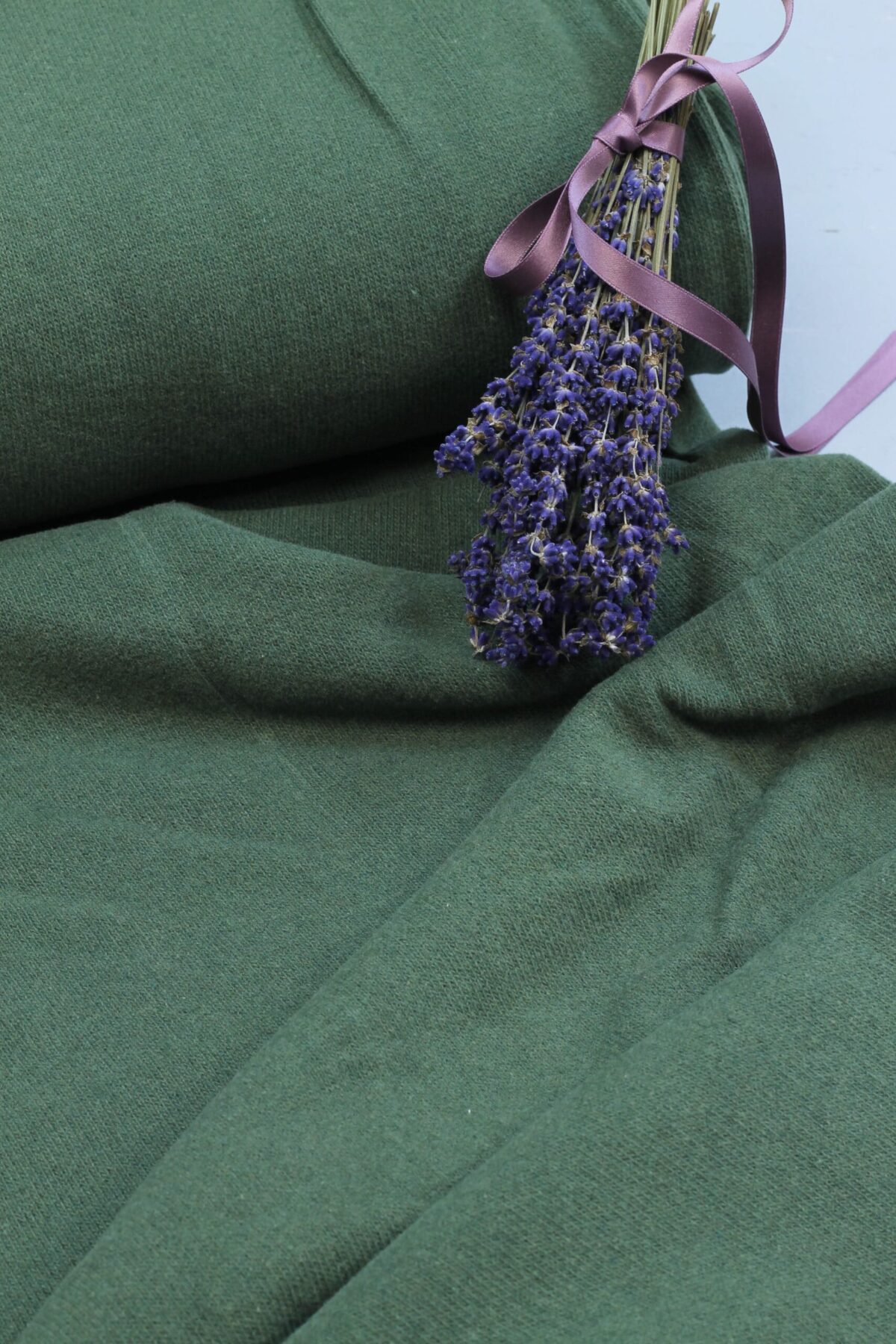 Swafing: Baumwollstrickstoff "Bono" Made in Italy Khaki