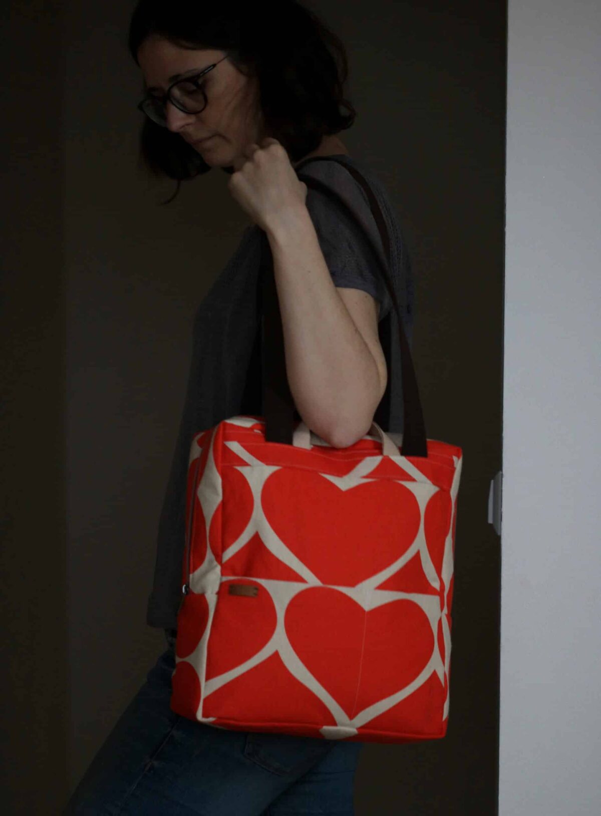 Schnittmuster in Kooperation mit Halfbird: 2 in 1 Tasche "Freda" – Bild 4