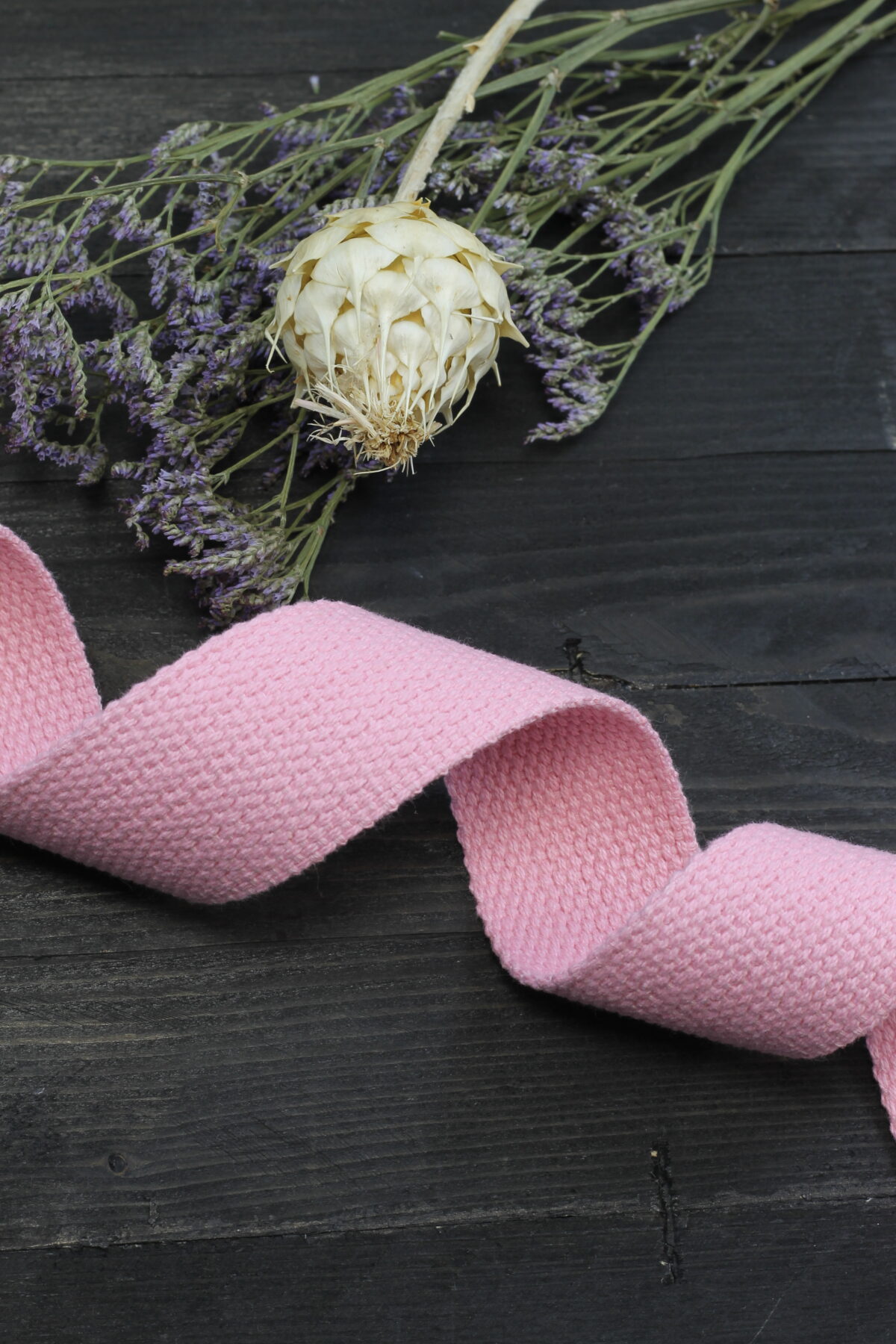 Baumwollgurtband 4cm breit: Rosa