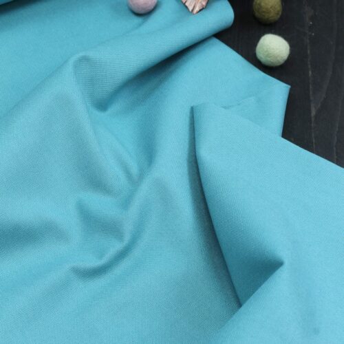 Canvas Uni Dunkelmint