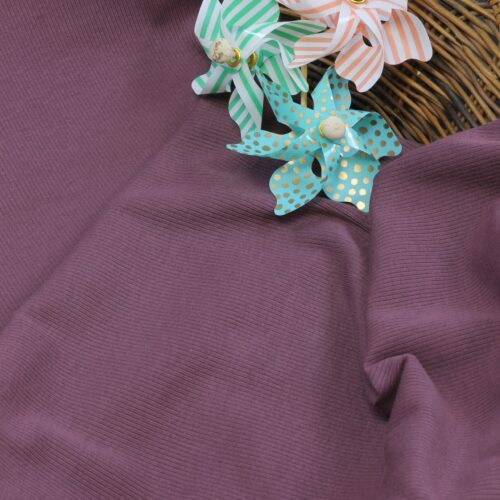 Rippjersey "Aubergine"