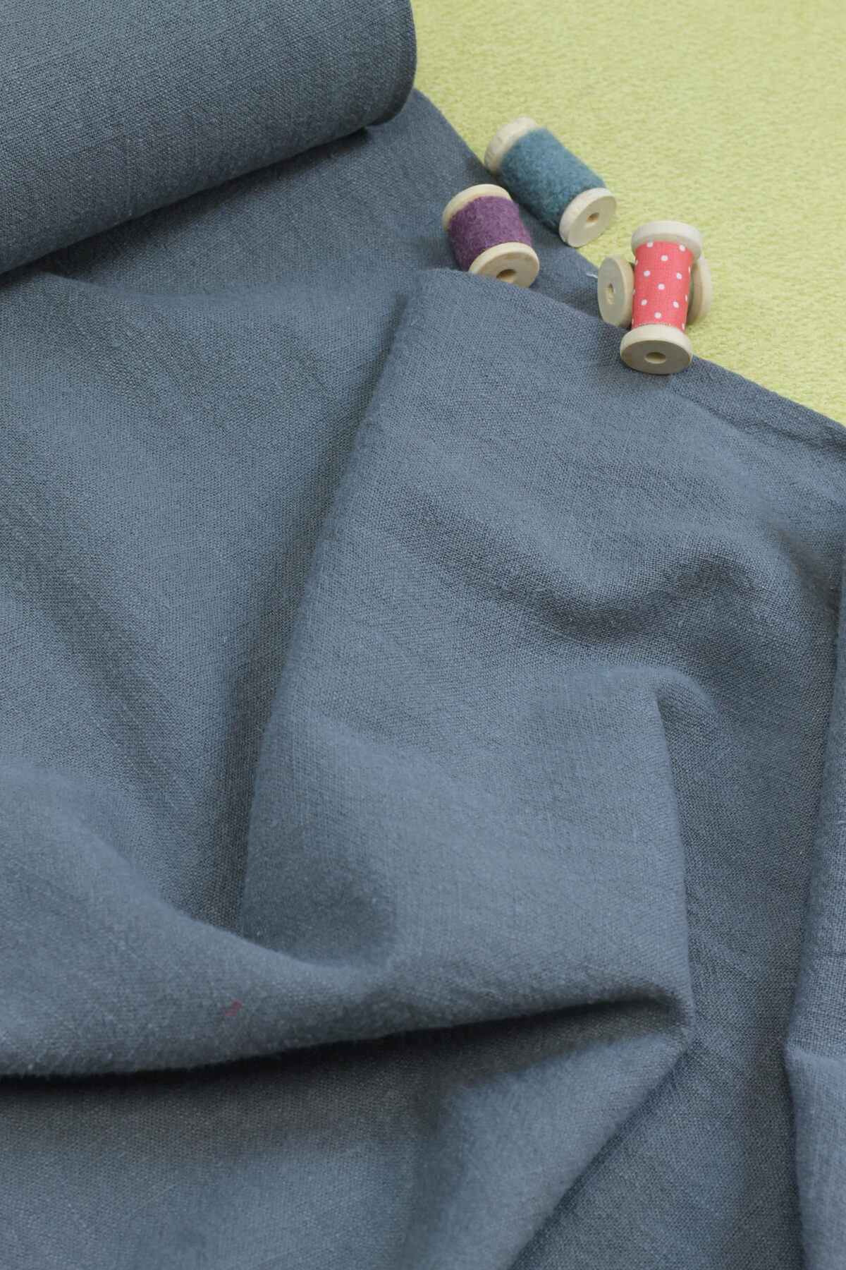 Stonewashed Leinen: Anthrazit