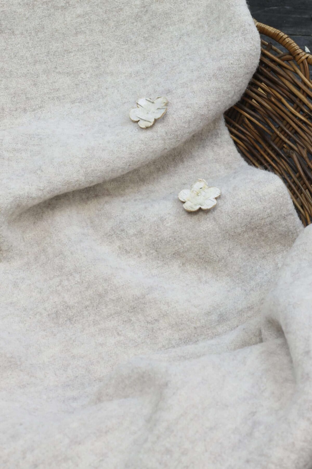 Walkstoff: Naomi Swafing Beige Melange