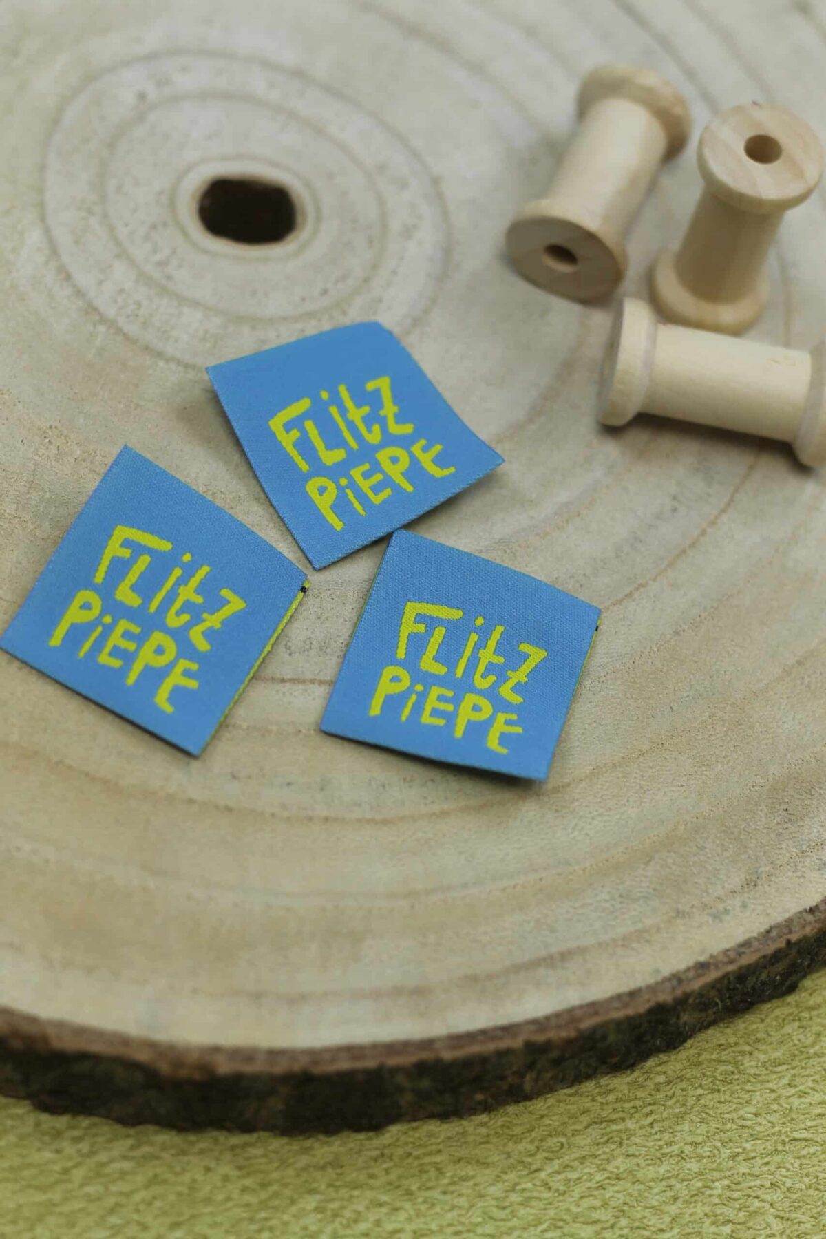 Etiketten 3er SET: FLITZPIEPE