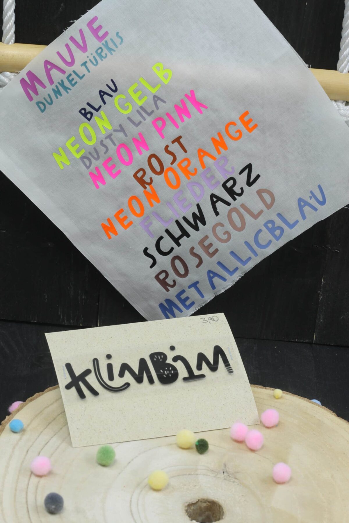Plott "Klimbim" in 11 verschiedenen Farben