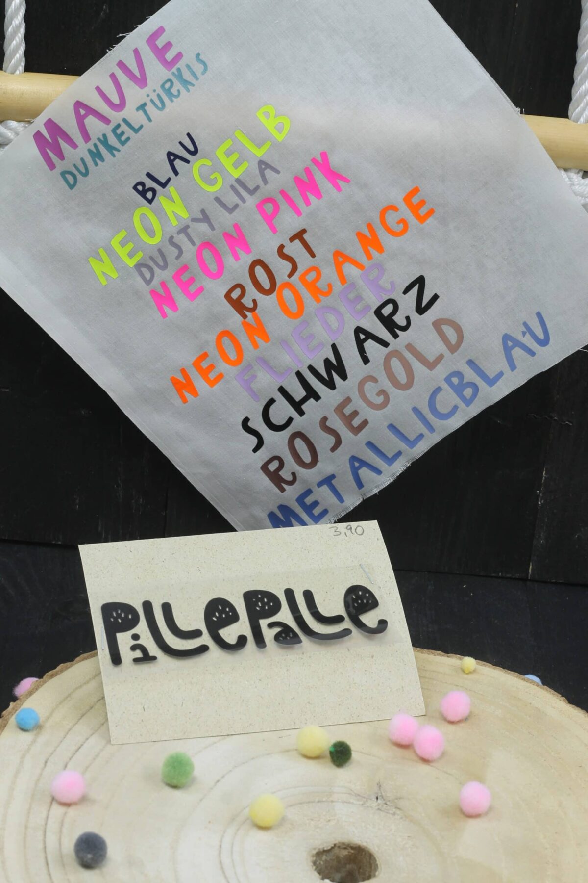 Plott "Pillepalle" in 11 verschiedenen Farben