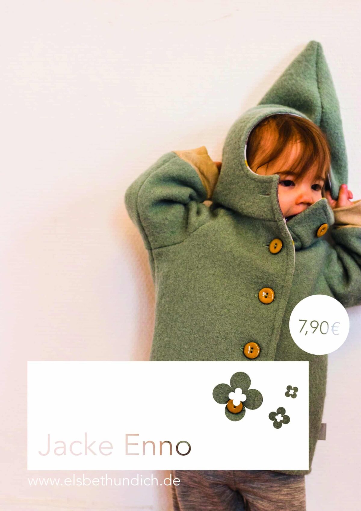 Ebook: Schnittmuster "Kinderjacke Enno"