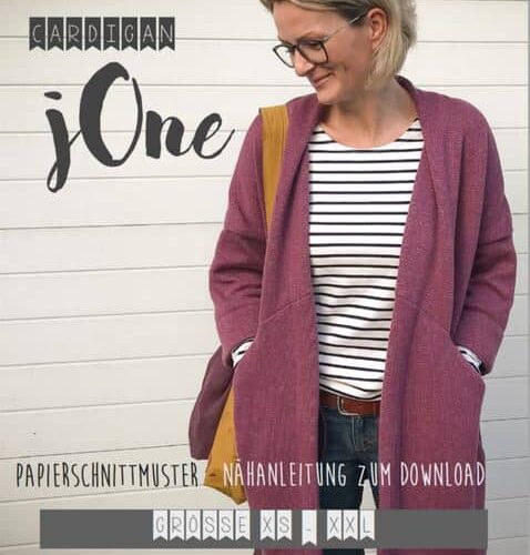 Prülla: Schnittmuster Cardigan "jOne"