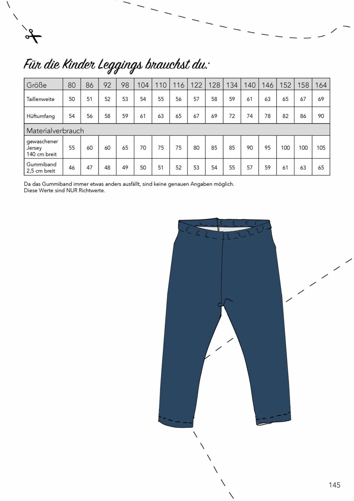 Ebook: Schnittmuster "Legging Kinder" – Bild 2
