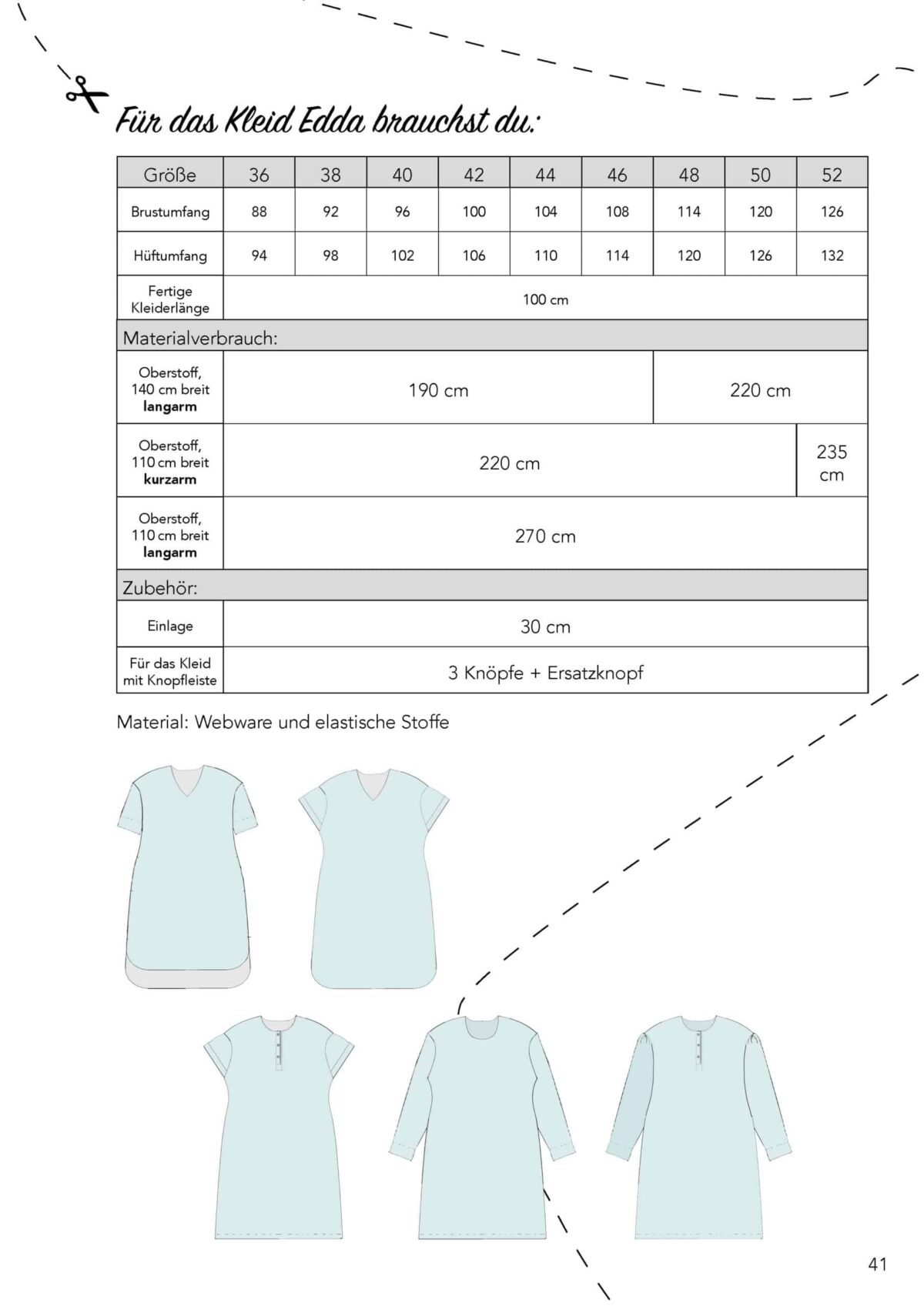 Ebook: Schnittmuster "Kleid Edda" – Bild 5