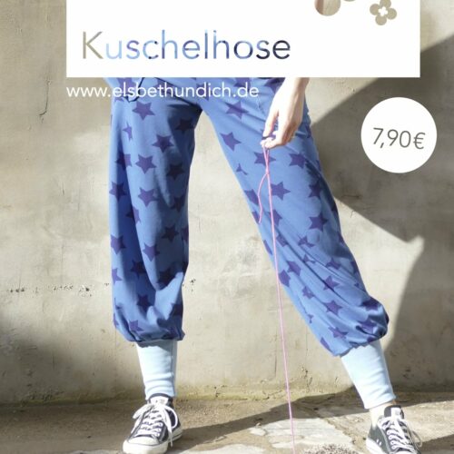 Schnittmuster: Kuschelhose Pumphose Damen