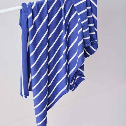 Meet Milk: Nova Stripe Modaljersey - Lapis/Shell