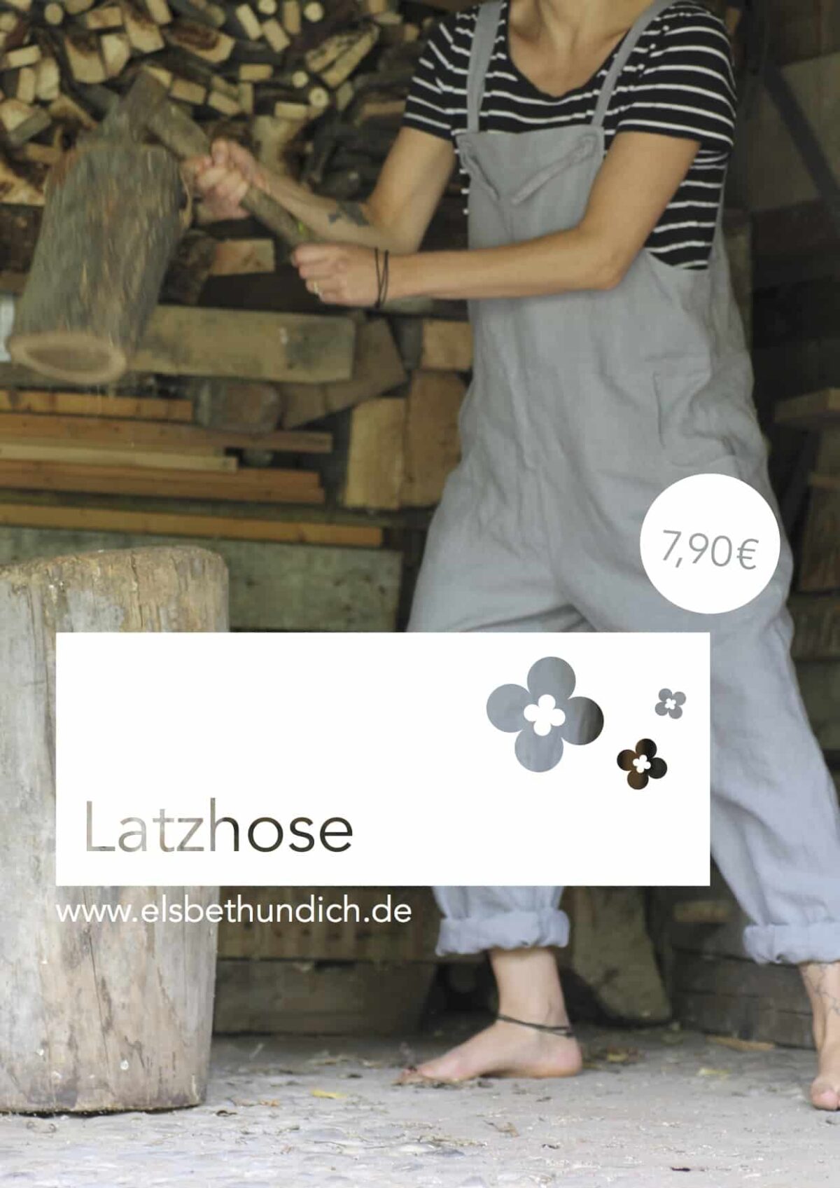 Ebook: Schnittmuster "Latzhose Oversized"