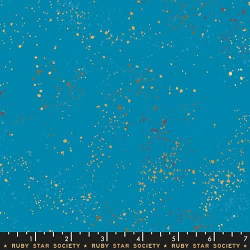 Ruby Star Society: "Speckled Metallic Soft Bright Blue" by Rashida Coleman Hale