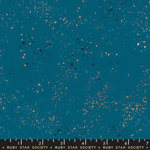 Ruby Star Society: "Speckled Metallic Teal" by Rashida Coleman Hale