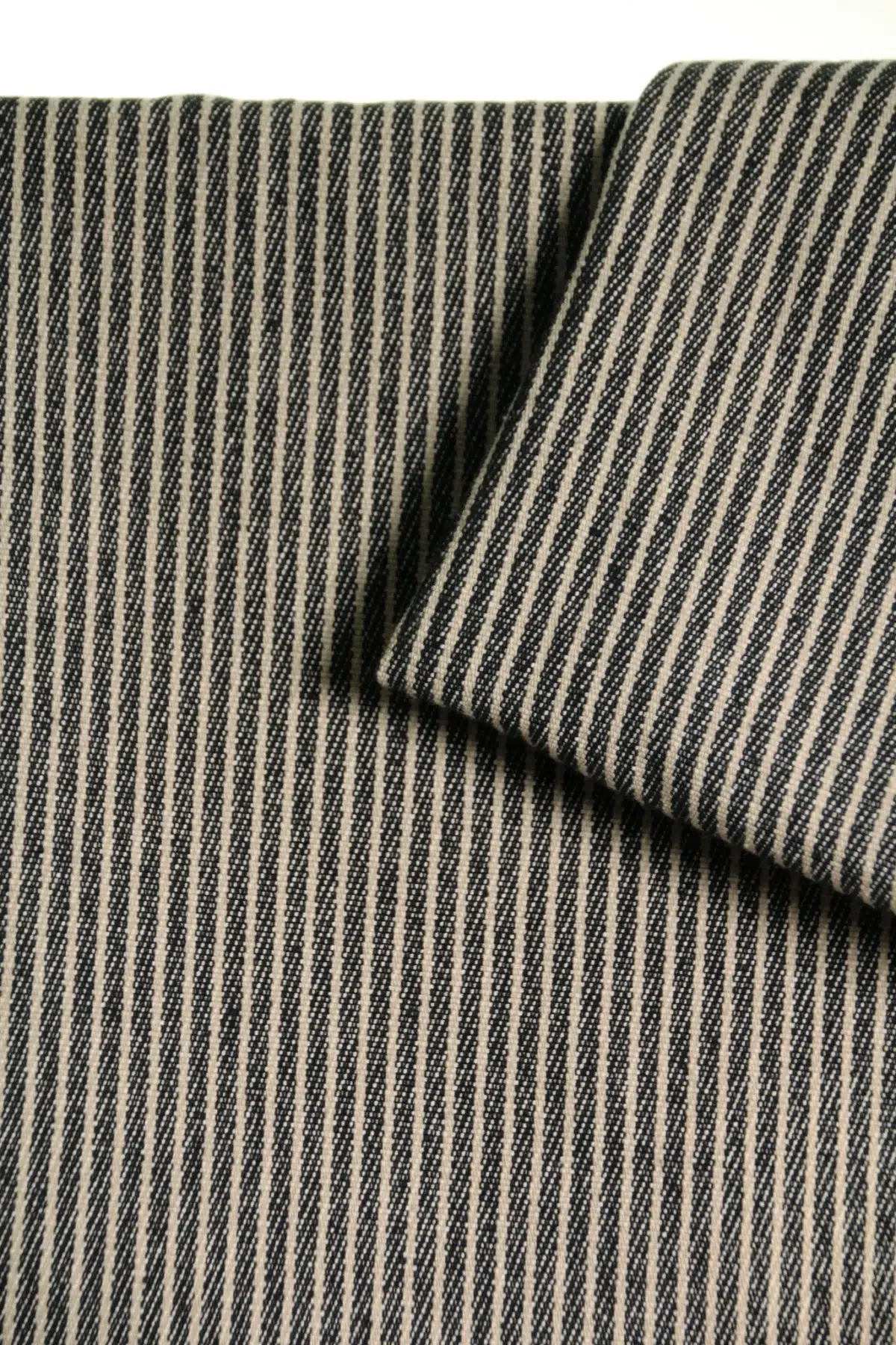 Atelier Jupe: "Navy striped cotton Jeans" – Bild 3