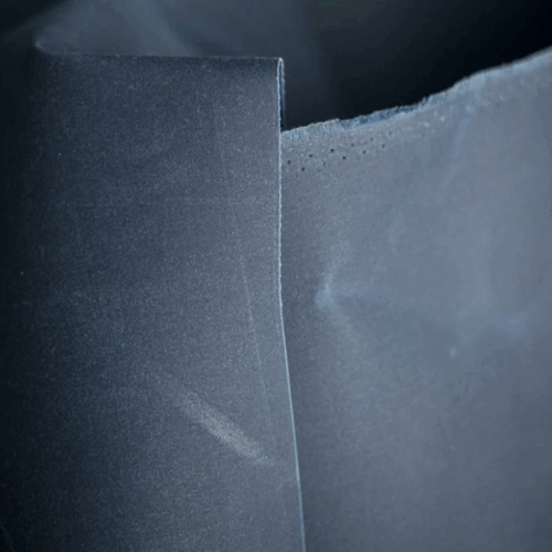 Oilskin: Gewachste Baumwolle "Navy"