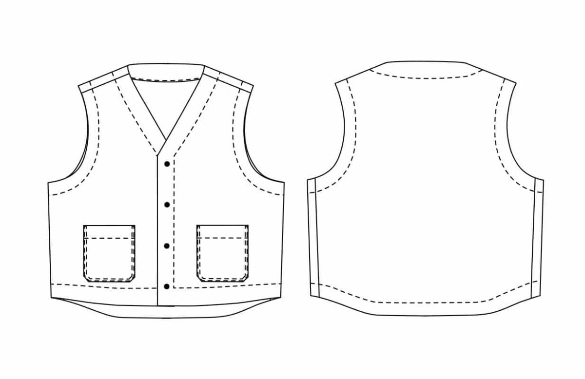 Schnittmuster:Merchant and Mills "The Billy Menswear Pattern" 34-54 – Bild 2