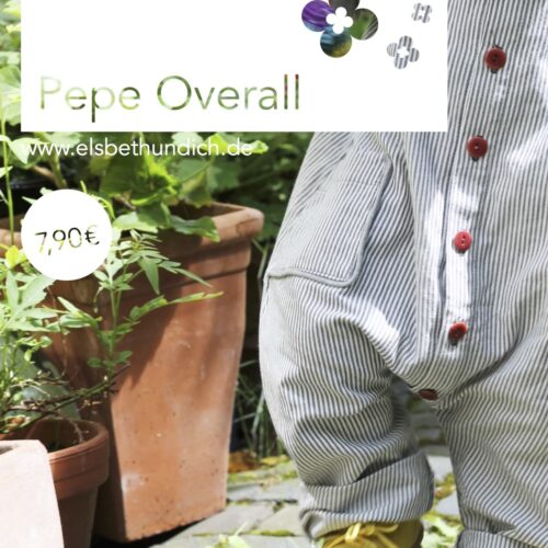 Ebook: Schnittmuster "Kinderoverall Pepe"