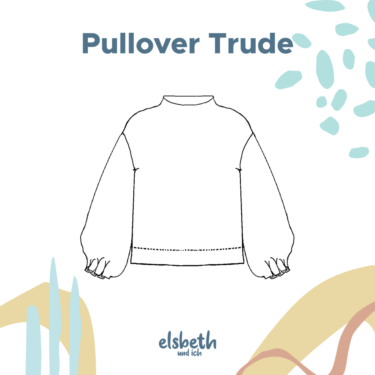 Ebook: Schnittmuster "Pulli/Jacke Trude"