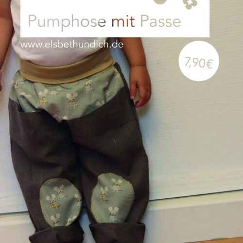 Ebook: Schnittmuster "Pumphose mit Passe"