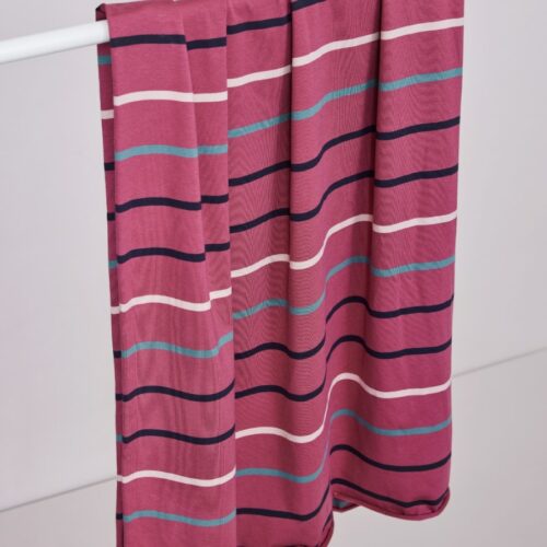 Meet Milk: Nova Stripe Modaljersey - Punch