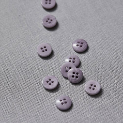 Meet Milk: Plain Corozo Button Purple Haze 11 mm