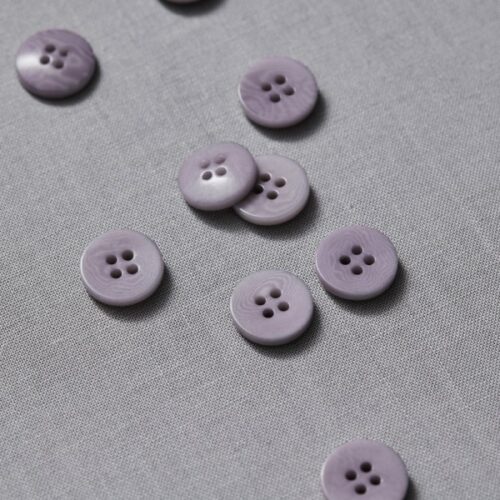 Meet Milk: Plain Corozo Button Purple Haze 15 mm