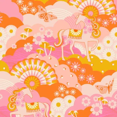 Ruby Star Society: "Carousel" Zinnia