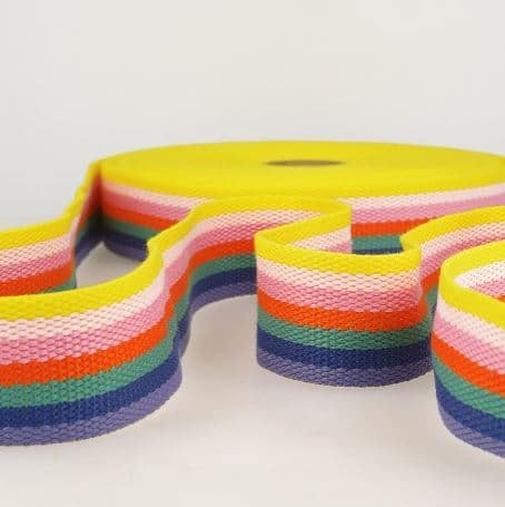 Gurtband 4cm breit: Multicolor