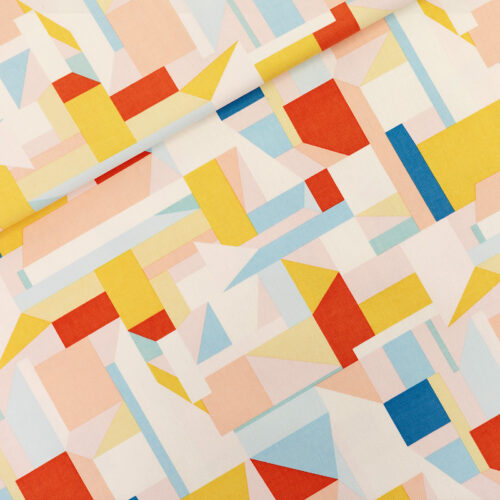 Seeyouatsix Canvas: Cubistics - L - Baumwolle Gabardine Twill