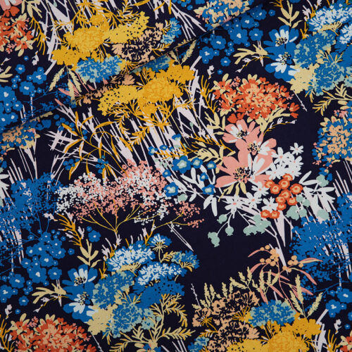 Seeyouatsix Canvas: Wild Flowers - L - Baumwolle Gabardine Twill