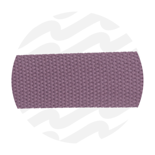 Baumwollgurtband 3cm breit: Smokey Aubergine