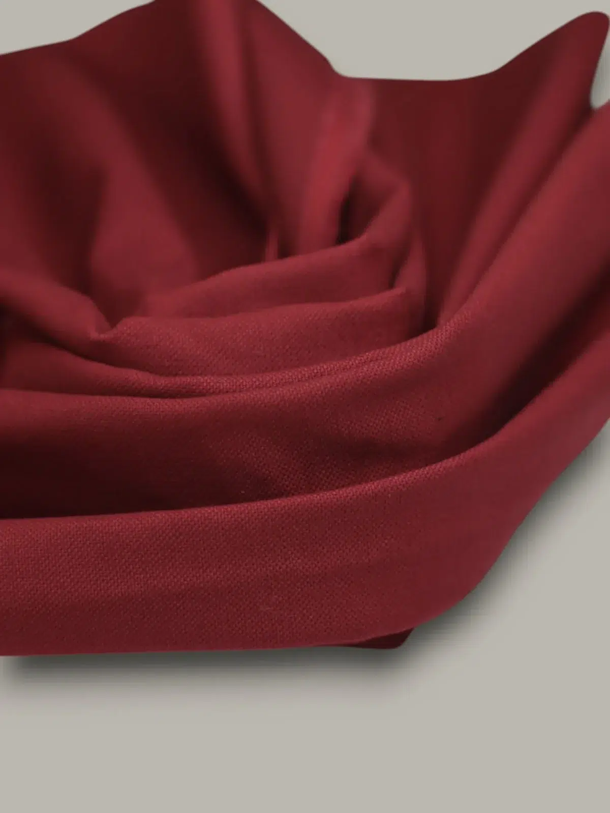 Mind the Maker: "Dawn Cotton Twill Deep Red"