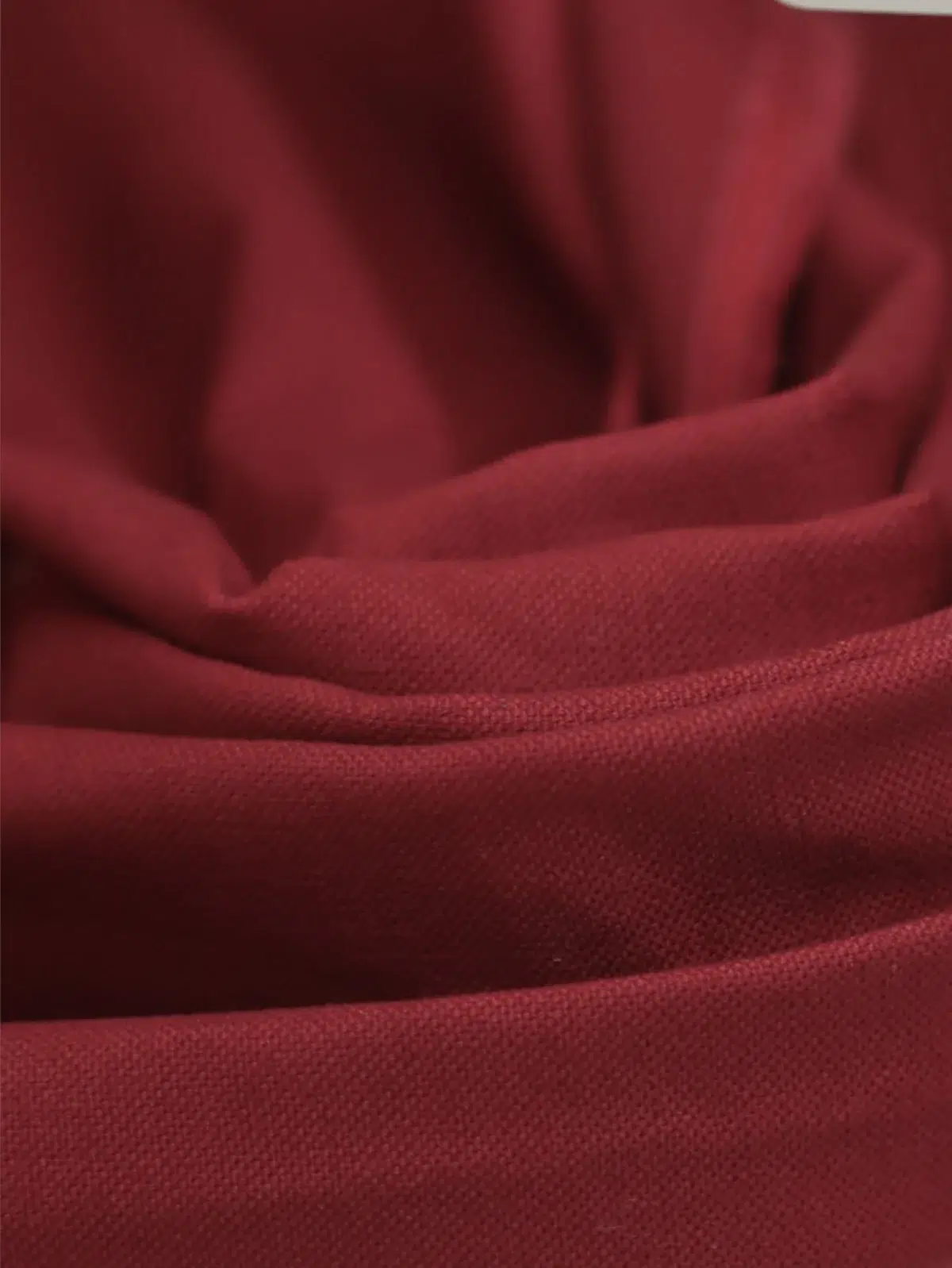 Mind the Maker: "Dawn Cotton Twill Deep Red" – Bild 2