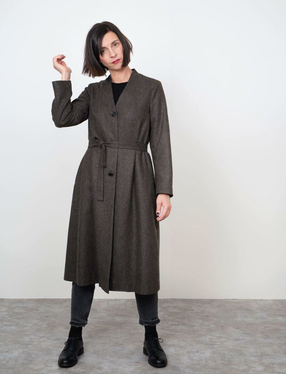 Schnittmuster: The Assembly Line "V-Neck Coat" XS-L – Bild 2
