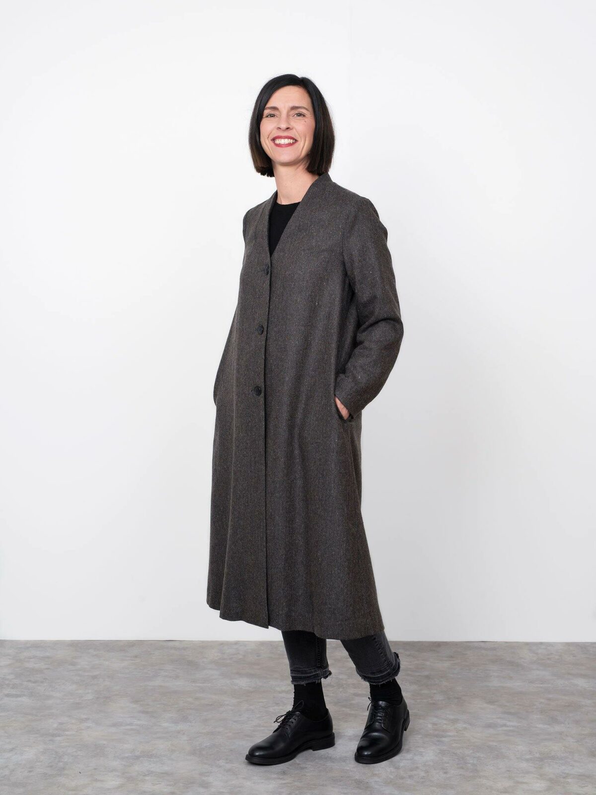 Schnittmuster: The Assembly Line "V-Neck Coat" XS-L