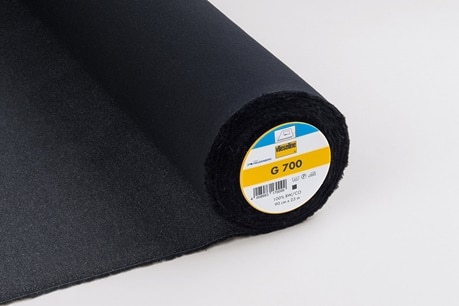 Vlieseline: Gewebeeinlage G 700 schwarz