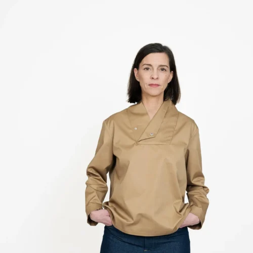 Schnittmuster: The Assembly Line "Wrap Collar Shirt XS-L"