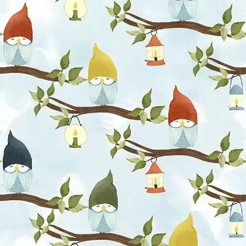 3Wishes: "You light my way Gnome" Light Blue
