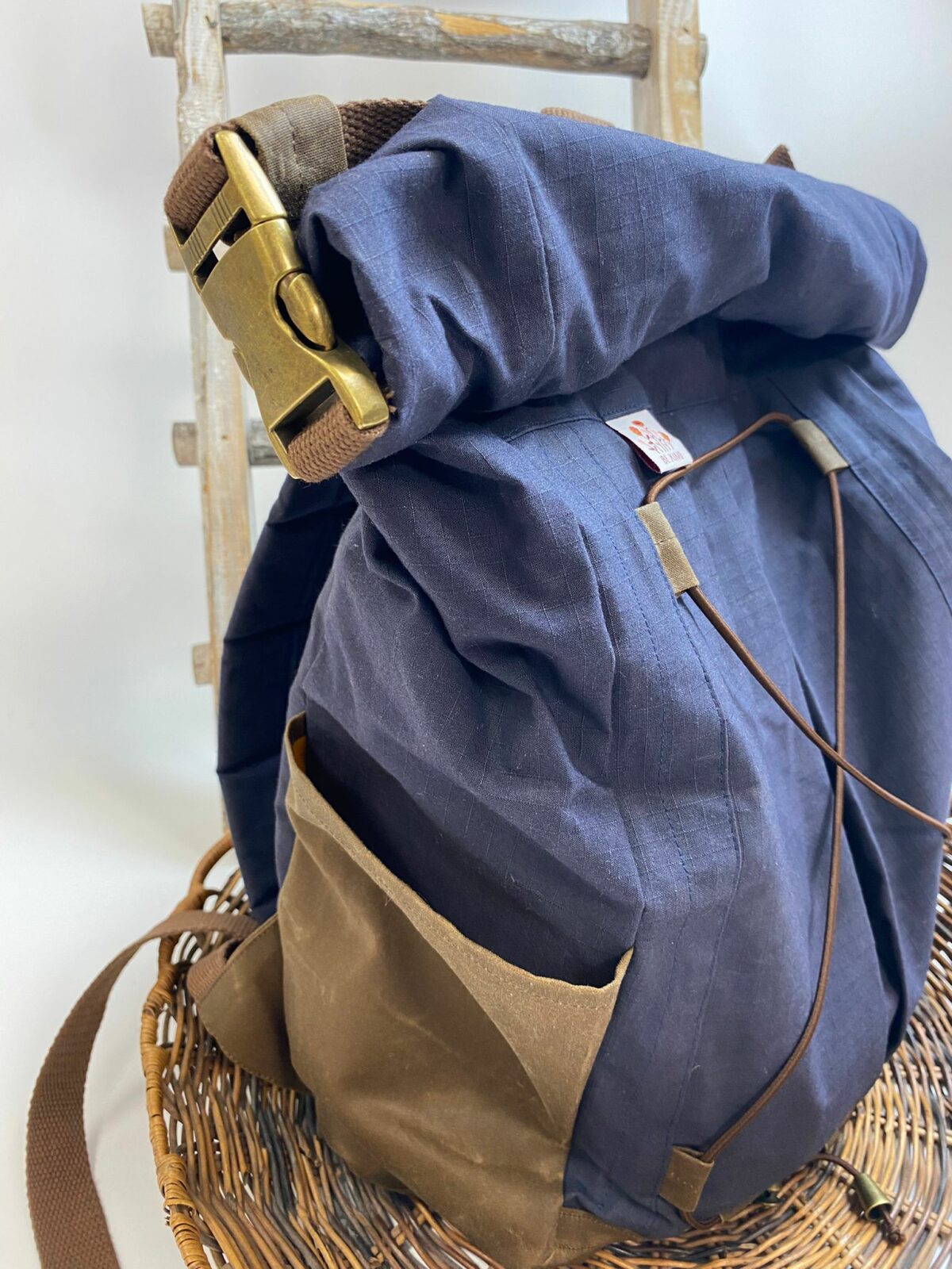 Nähset: Francli Daypack: RADIOKOPF Terracotta Yellow – Bild 2