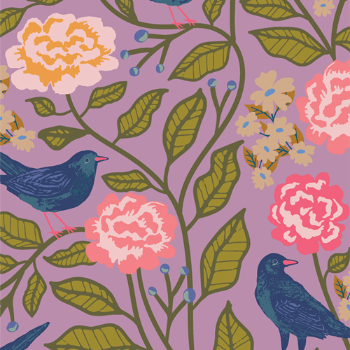 baumwollstoff „art gallery starling“ – florales design für deko & kleidung